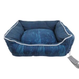 resploot sofa dog bed deep ocean blue