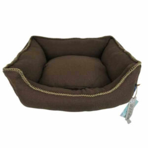 resploot sofa dog bed brown luxurious