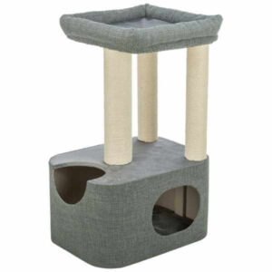 trixie viviana cat scratching tree bed