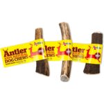 antos antler dog chew