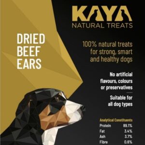 kaya dried beef ears