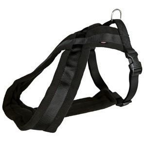 trixie premium touring harness black