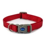 ancol viva quick fit dog collar red