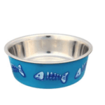 trixie stainless steel feeding bowl
