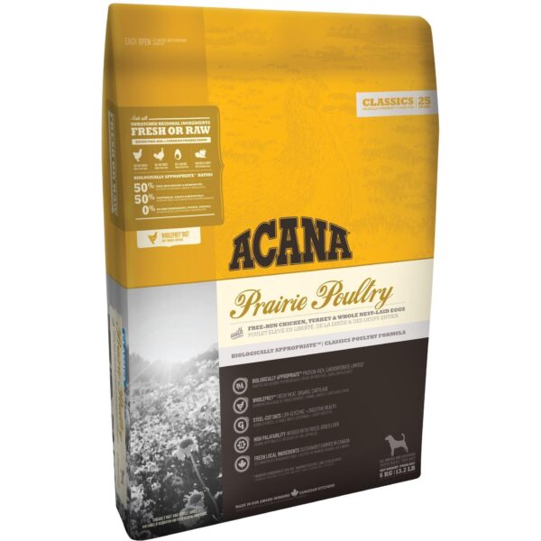 acana classic prairie poultry