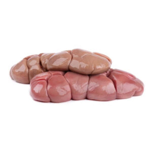 raw beef kidney chunks 1kg