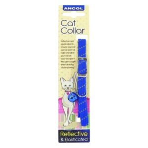 ancol reflective softweave cat collar