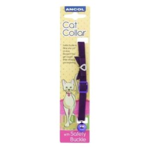 ancol velvet heart safety cat collar