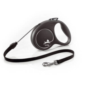 flexi black design cord medium 5m