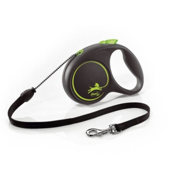 flexi black design cord small 5m