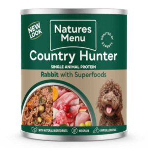 country hunter rabbit with superfoods