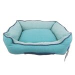 resploot sofa dog bed teal / snakeskin