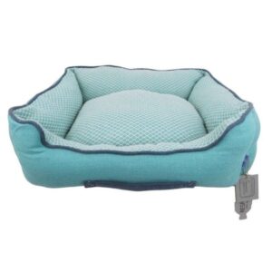 resploot sofa dog bed teal / snakeskin