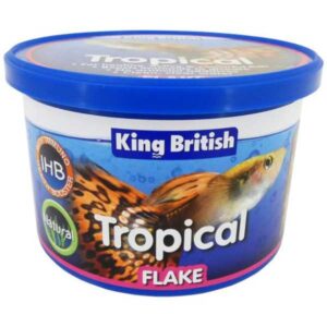 king british tropical fish flakes
