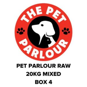 pet parlour raw 20kg mixed box 4