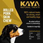 kaya dried rolled pork skin